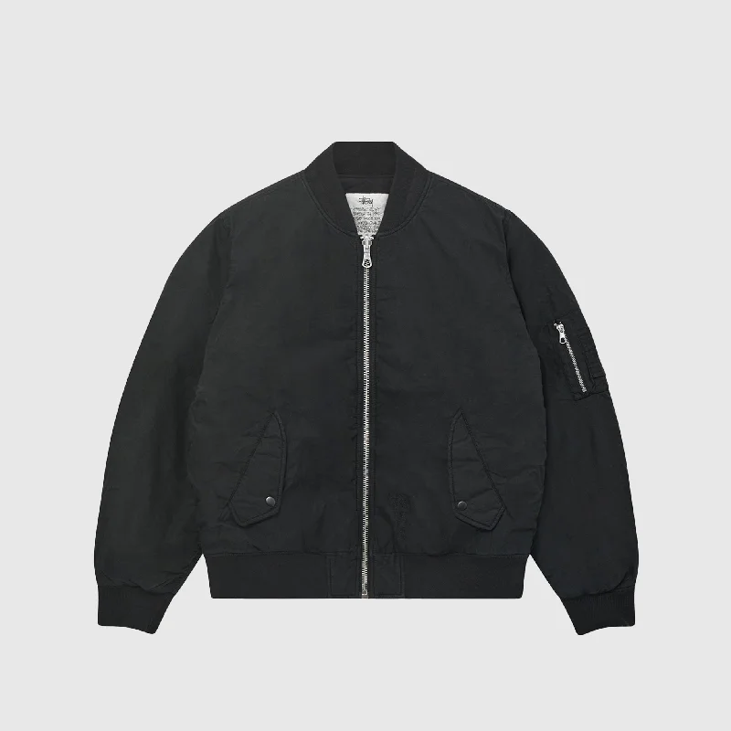 Retro Fashion QUILTER BOMBER WAXED