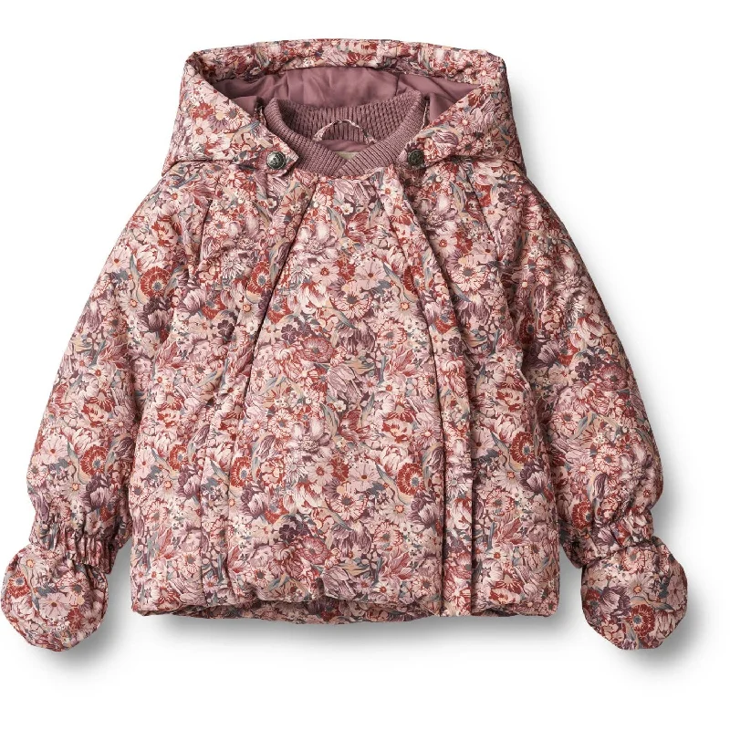 Fashionable Ease Wheat Flowers In Plenty Puffer Jacket Morgen