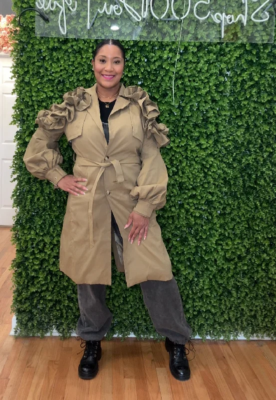 Romantic Data Lia Trench Coat