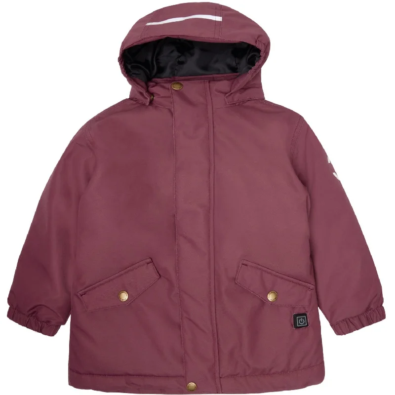 Fashion Design Mikk-Line Rose Brown Heating Jacket