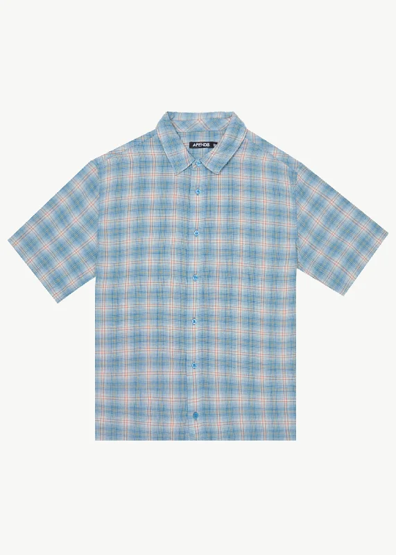 Body Design AFENDS Mens Position - Short Sleeve Shirt - Lake Check
