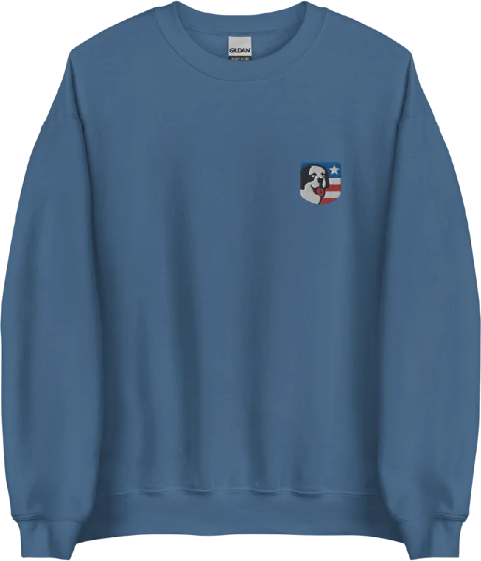Personalized Outfit Big Dog USA Embroidered Sweatshirt