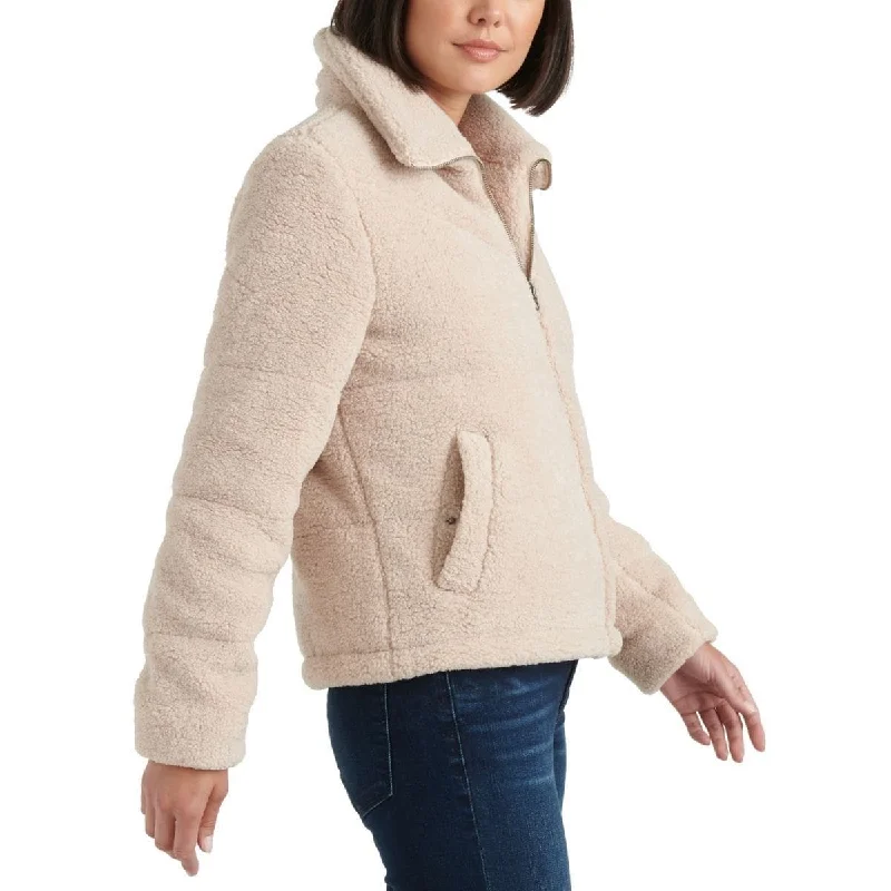 High-end atmosphere Lucky Brand Women's Teddy Jacket Brown Size X-Small