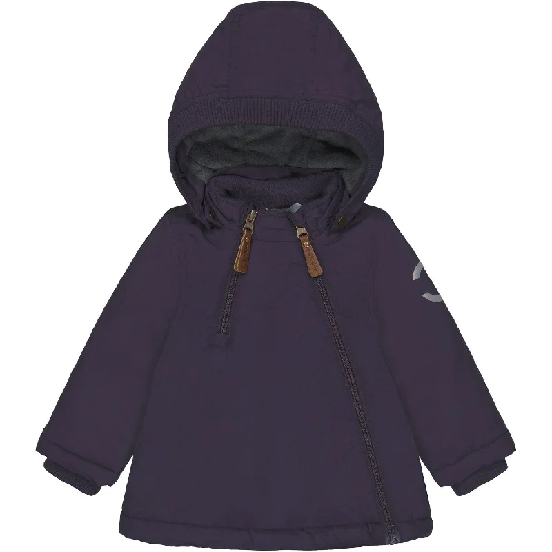 Trendy and versatile Mikk-Line Nightshade Nylon Jacket Solid