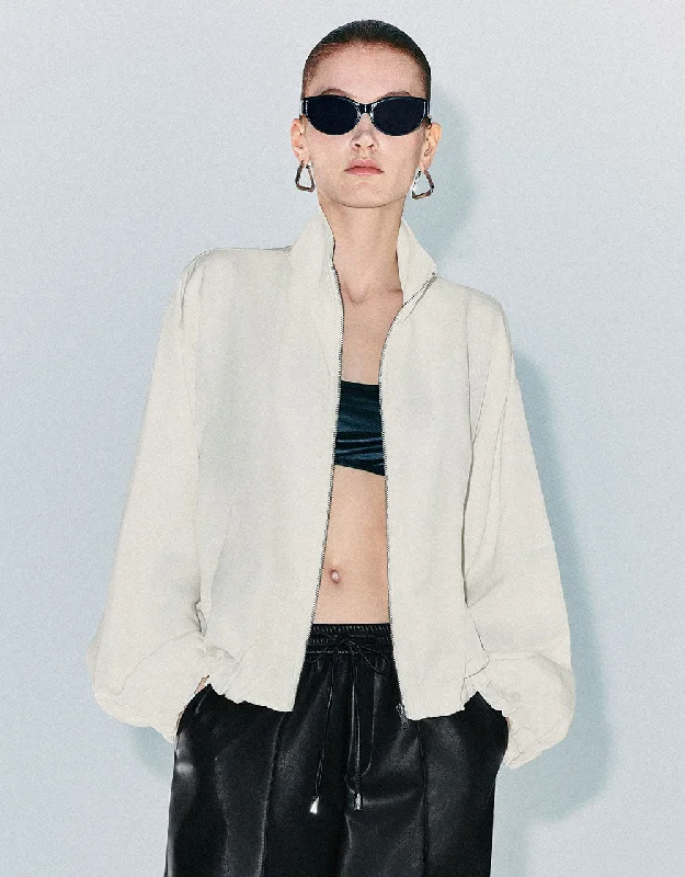 Single item design Zipper Front Straight Jacket