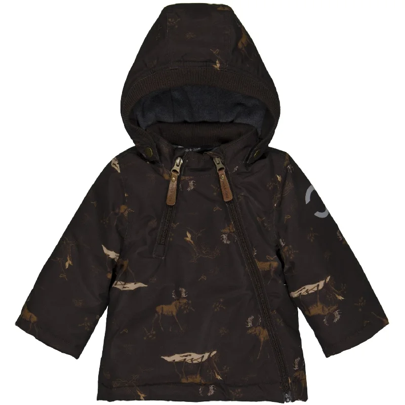 Sports Zipper Style Mikk-Line Molé Polyester Jacket Aop