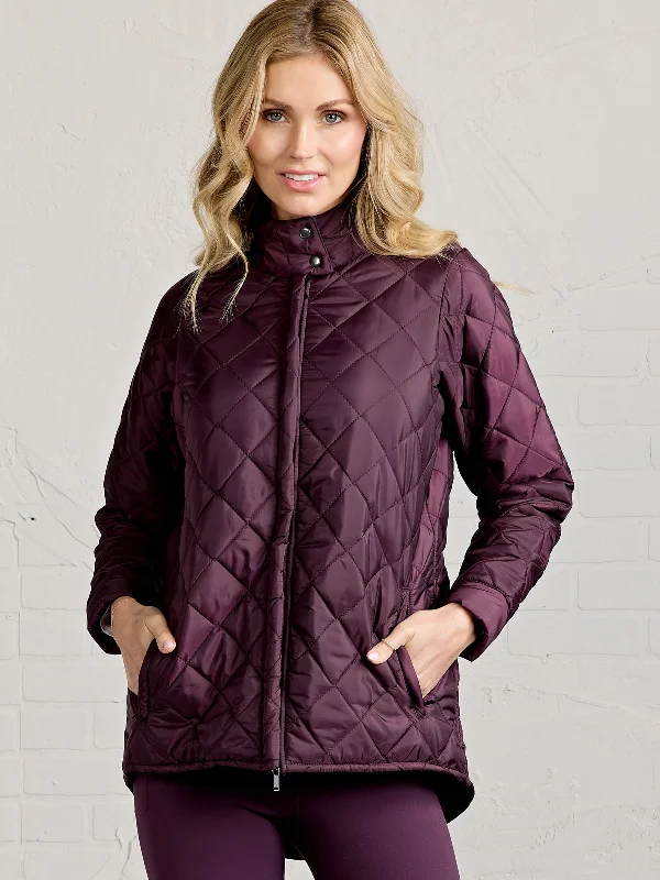 Perfect Tailoring Westchester Long Puffer Jacket