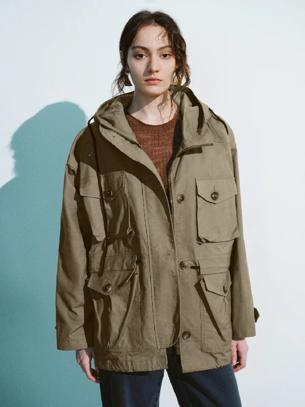 Versatile Wear Button Up Oversized Jacket