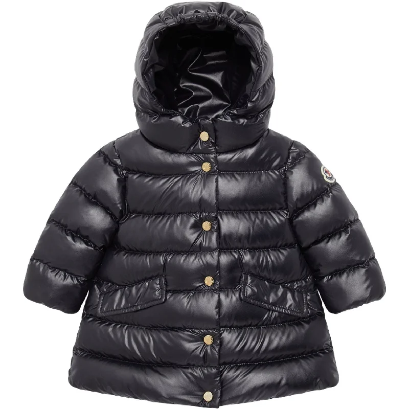 Elegant And Casual Moncler Medium Blue Ibida Long Coat