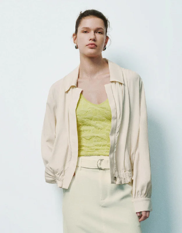 Retro Skirt Design Loose Lapel Straight Jacket