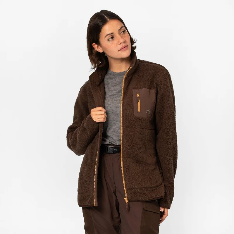 Exquisite Tailoring Cosy Camp Fleece Ironbark