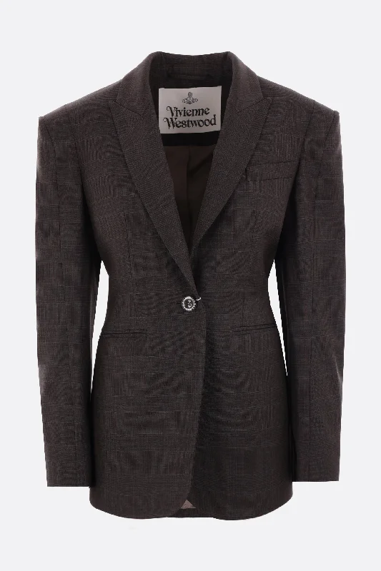 Fashion Elements Alien Lauren single-breasted wool jacket