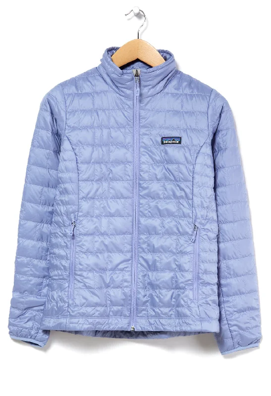 Casual Chic Patagonia Nano Puff Women's Insulated Jacket - Light Current Blue
