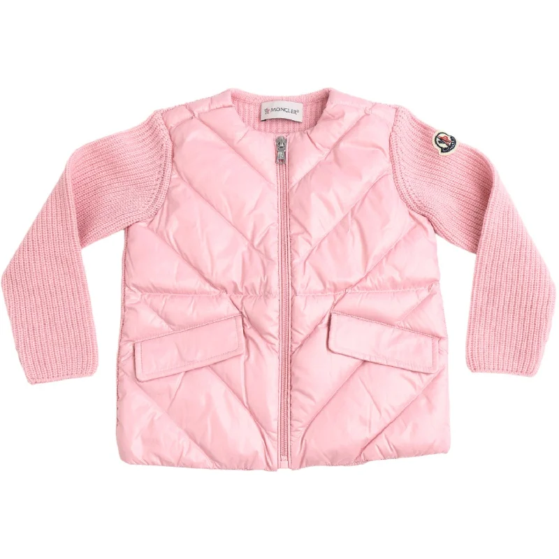 Free And Casual Moncler Medium Pink Jacket