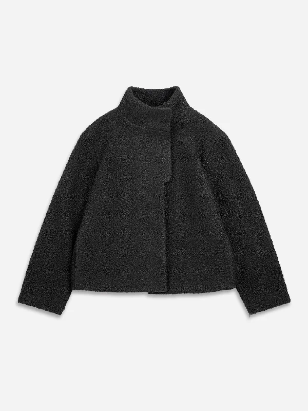 British Style Wool Boucle Jacket