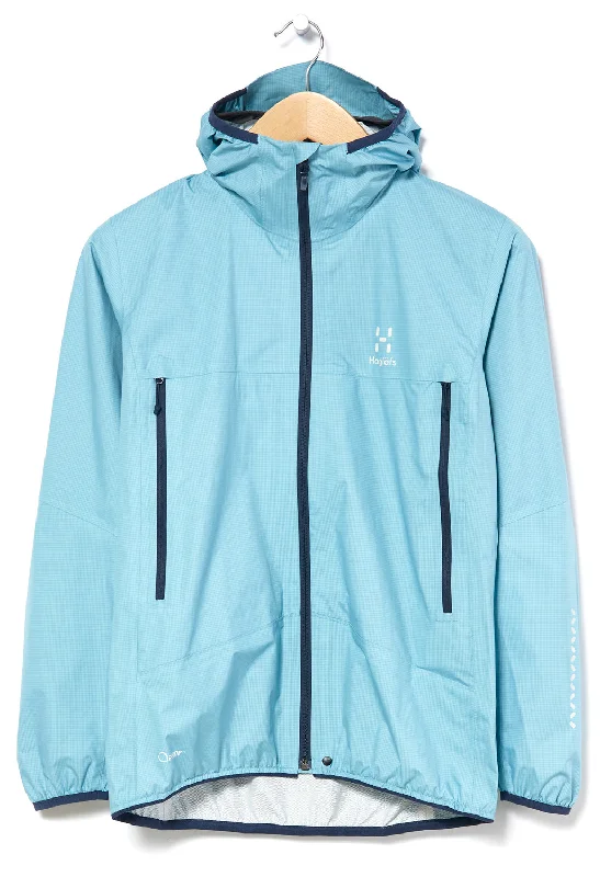 Effortless Elegance Haglöfs Women's L.I.M PROOF Jacket - Frost Blue