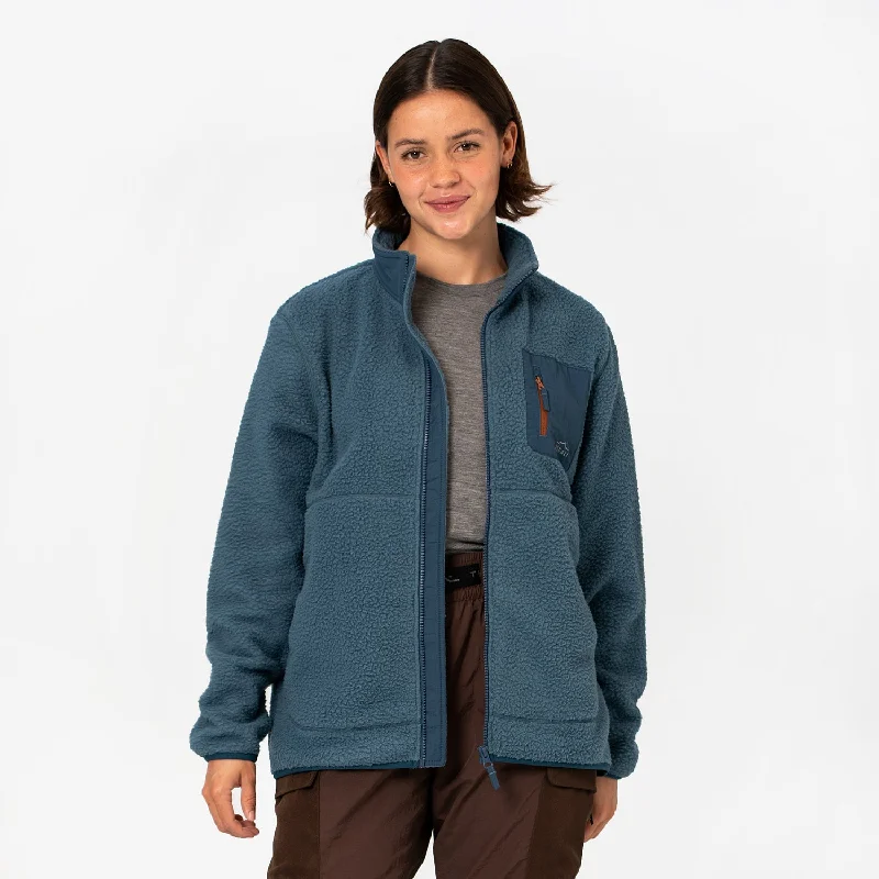 Quality Tailoring Cosy Camp Fleece Blue Haven