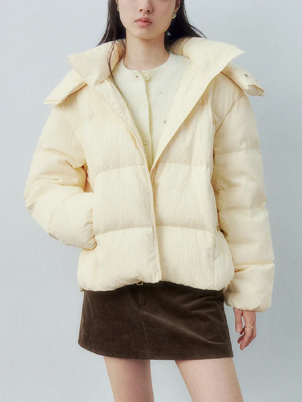 Stretch Design Padded Down Puffer Jackets