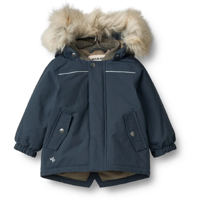 Cozy Sweaters Wheat Dark Blue Jacket Kasper Tech