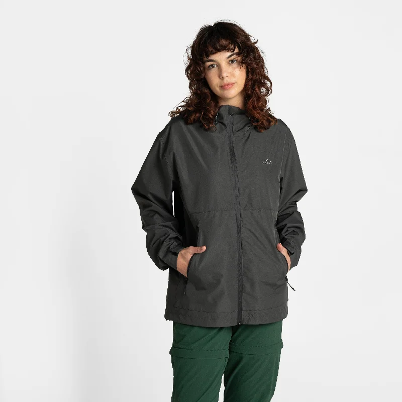 Soft Fabrics Horizon 3L Rain Jacket Charcoal