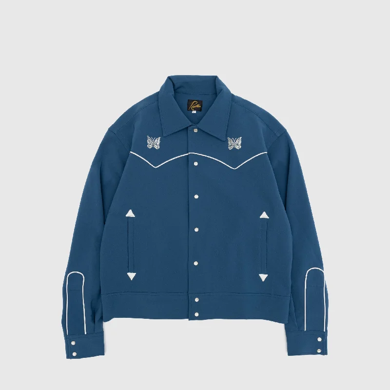 Soft Layers DOUBLE CLOTH PIPING COWBOY JACKET