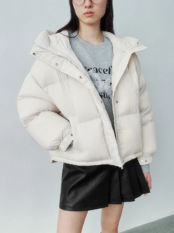 Sports And Leisure Quilted Down Loose Puffer Jackets