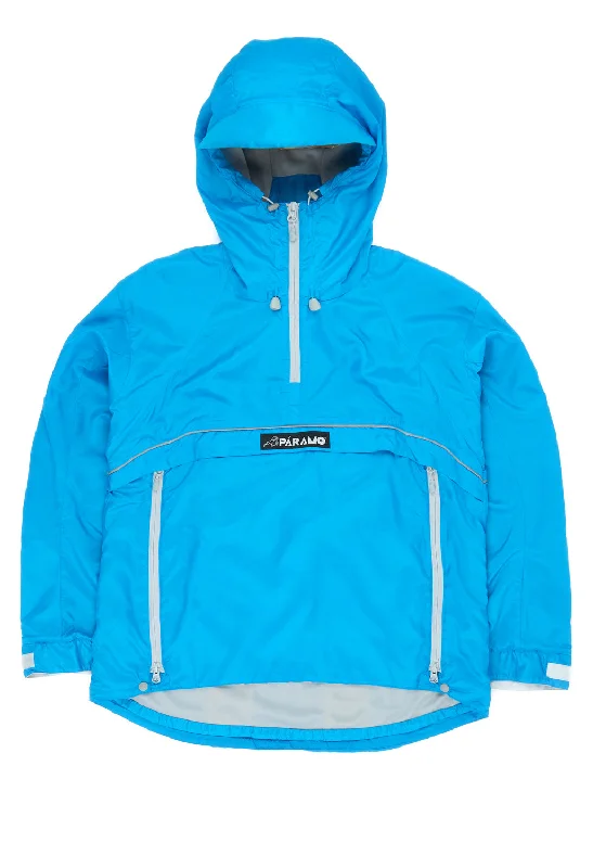 Sports Comfort Style Paramo Womens Velez Adventure Light Smock - Neon Blue / Fog Grey