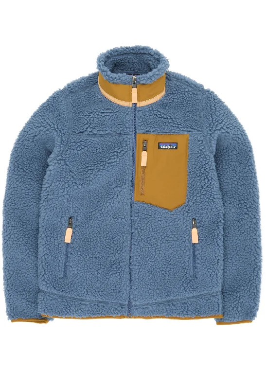 Cool Breeze At Night Patagonia Women's Classic Retro-X Jacket - Utility Blue