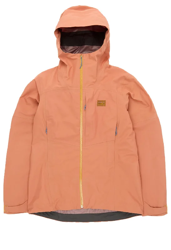 Comfortable Series Patagonia Women's Boulder Fork Rain Jacket - Sienna Clay