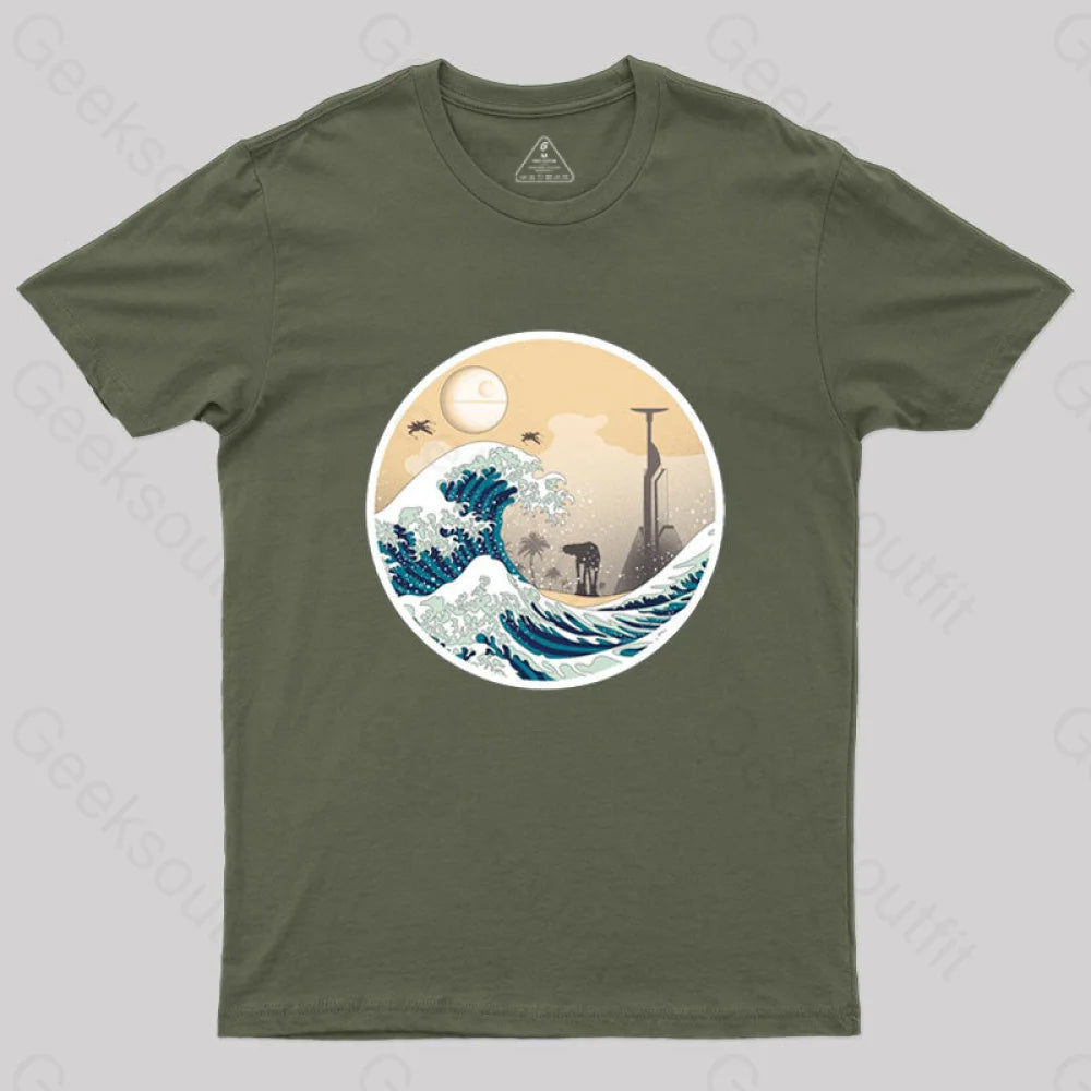Cozy Look The Great Wave off Scarif T-Shirt