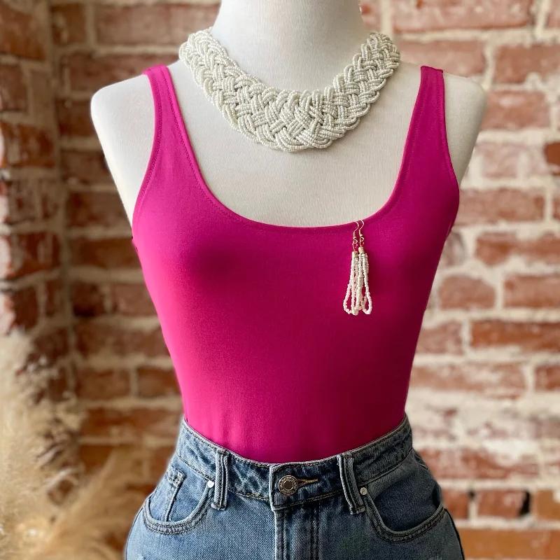 Fashion Concept Pearl Braded Necklace With Earring Set