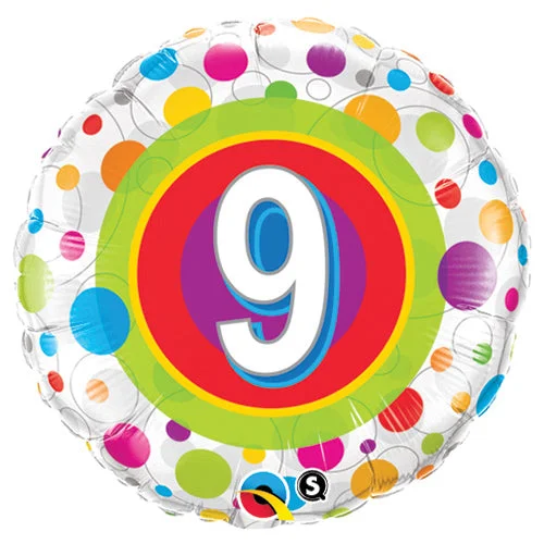 Spiritual Vitality 18 inch AGE 9 COLORFUL DOTS