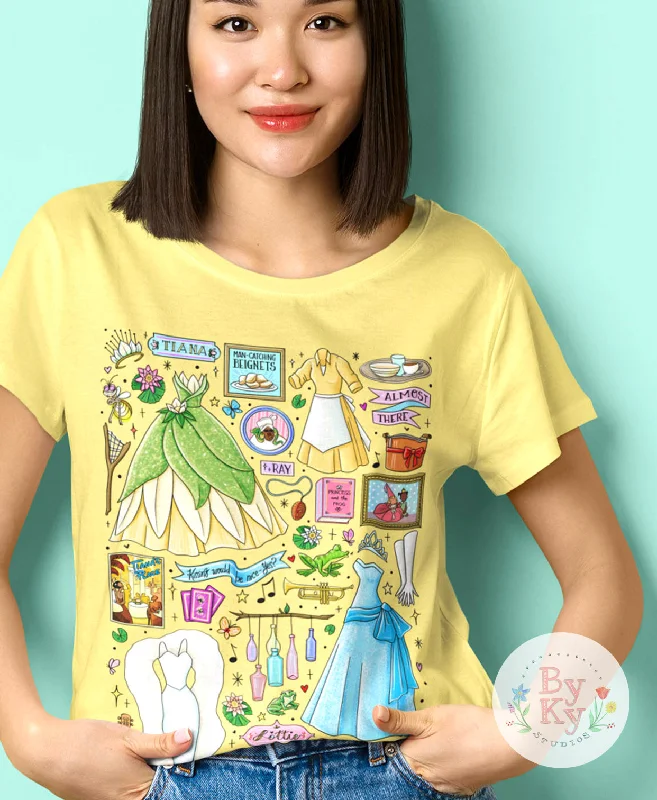 British Style Tiana Princess Unisex Tee