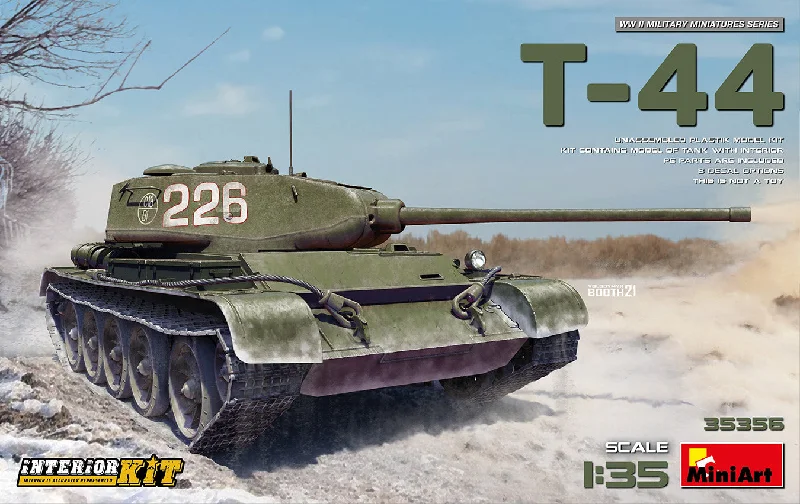 Classic Items MiniArt 1/35 T-44 Interior Kit