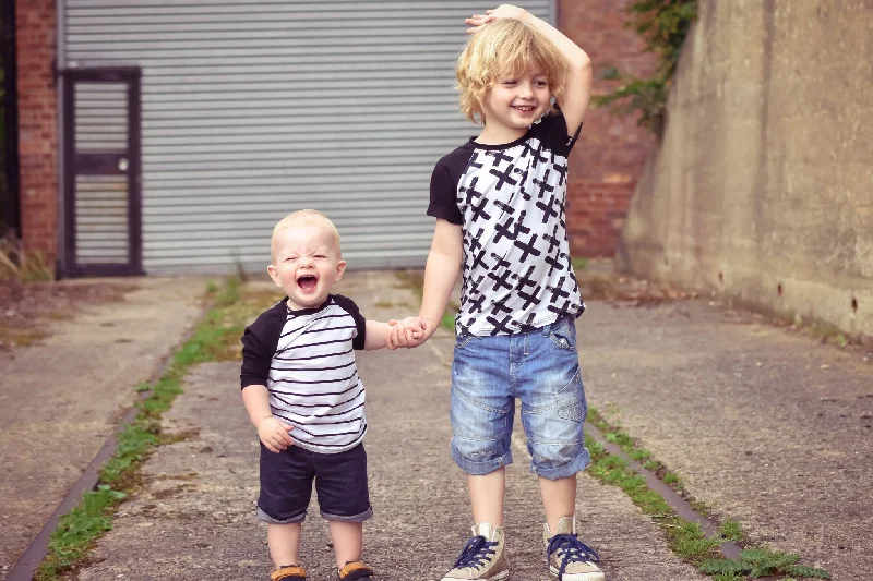 High-end Sense Waves & Wild Child Explorer Raglan T-shirt