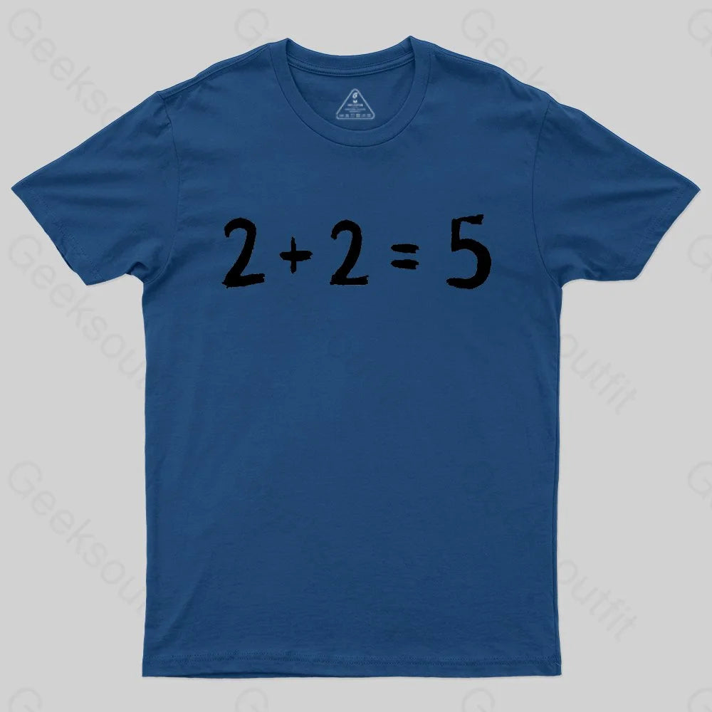 Elegant And Casual 2 + 2 = 5 George Orwell 1984 inspired Classic T-Shirt