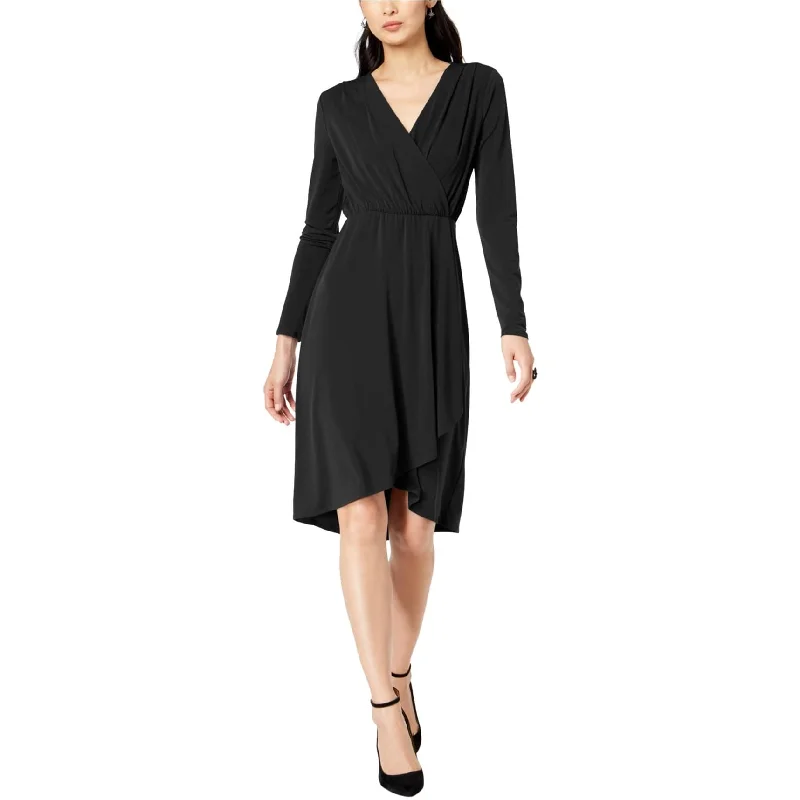 Soft And Comfortable I-N-C Womens Wrap Surplice Dress