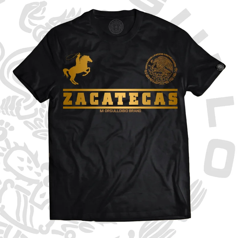 Comfortable Tops ZACATECAS CLASSIC T-SHIRT (BLACK)