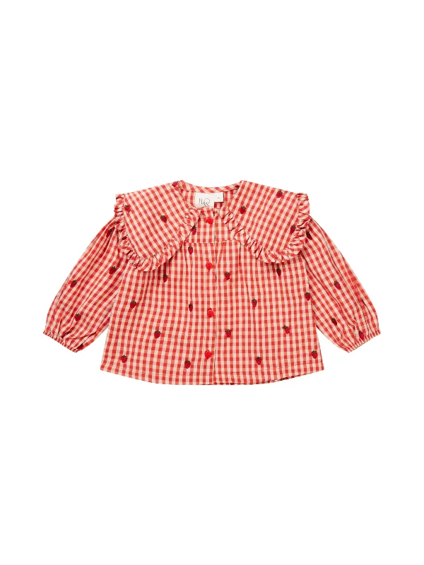 American Style Molly Gingham Blouse