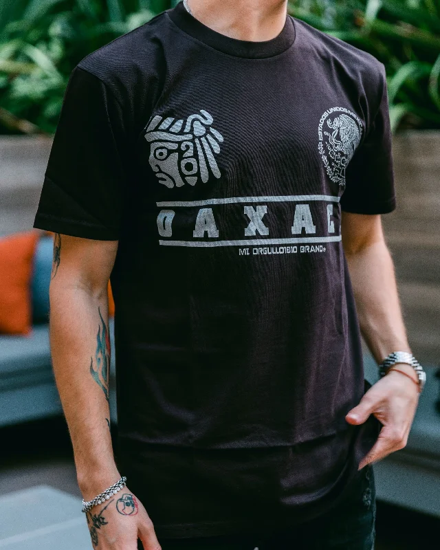 Casual Street OAXACA CLASSIC BLACK T-SHIRT