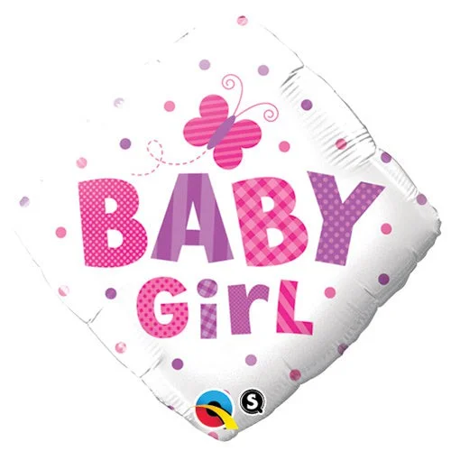 Comfortable And Cold-proof 18 inch BABY GIRL DOTS & BUTTERFLY