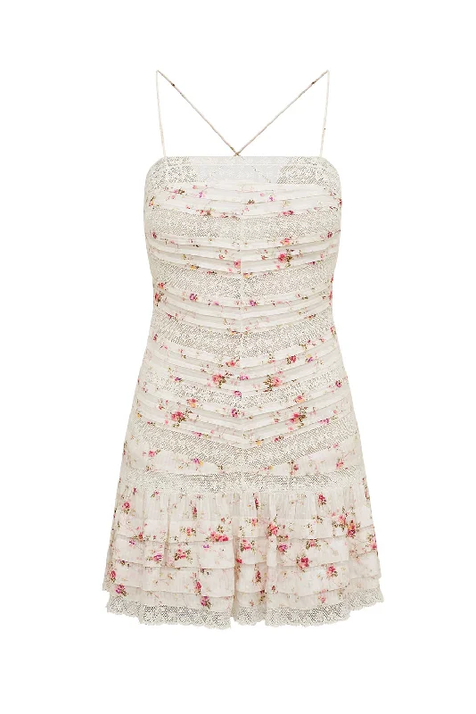 Trendy and versatile Angele Mini Dress - IVY BLUSH