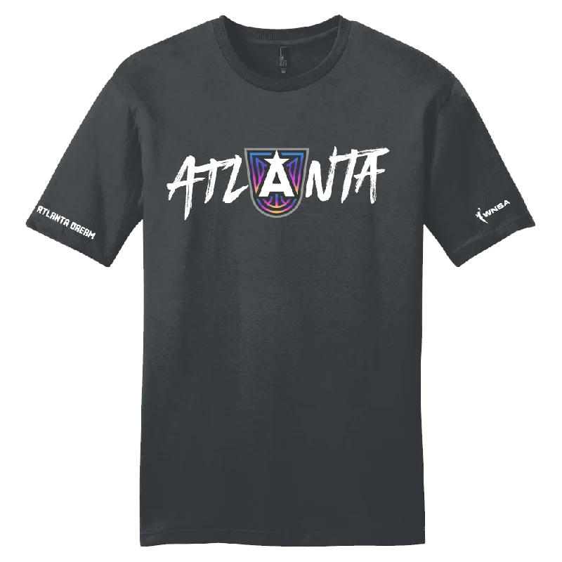 Personalized print Atlanta Dream Rebel Court Logo T-Shirt