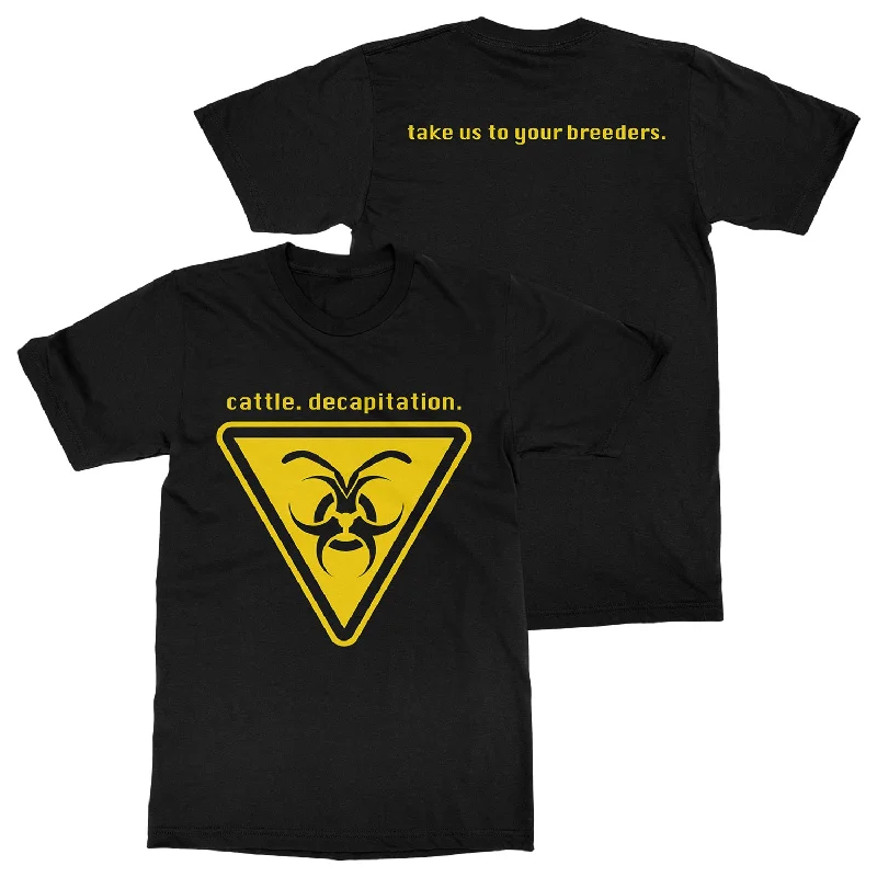 Must-have For Autumn And Winter Cattle Decapitation "Insect Sign" T-Shirt