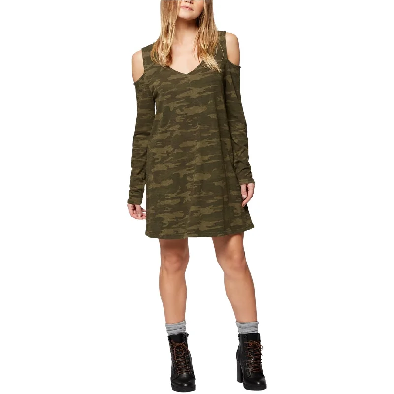 New Products Sanctuary Clothing Womens Morgan Shirt Dress, Green, Small