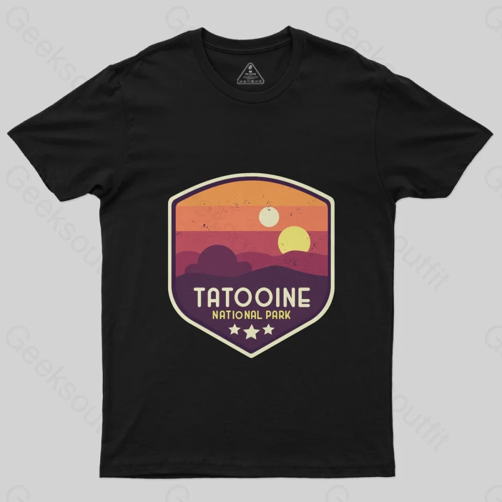 French Style Tatooine National Park Emblem T-Shirt