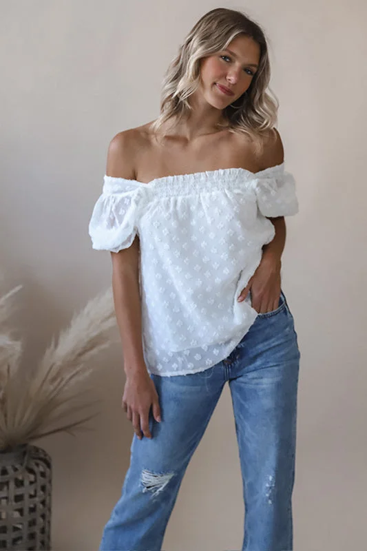 Collie White Blouse