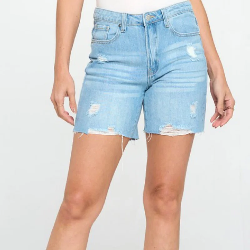 Warm Comfort Desi Distressed Cut Off Shorts