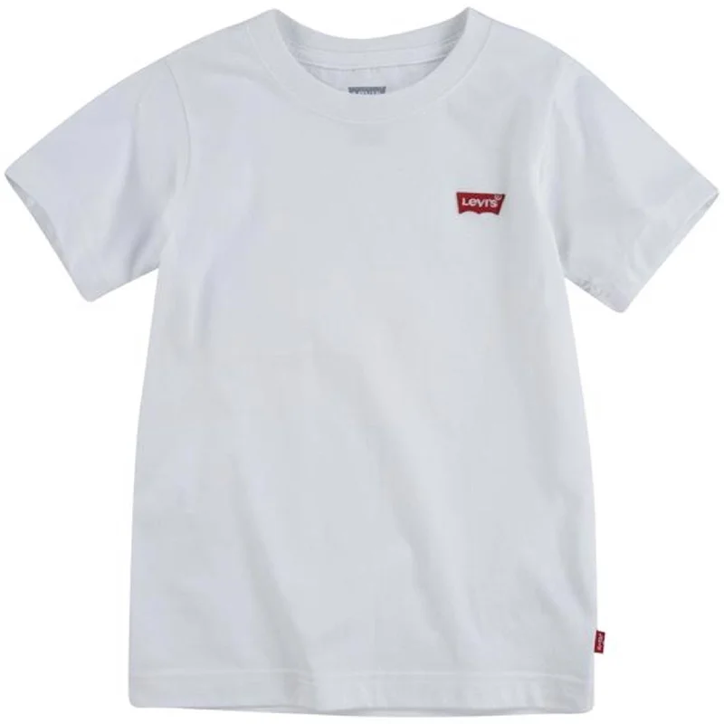 Sports And Leisure Levis Tee SS Batwing Chest Hit White