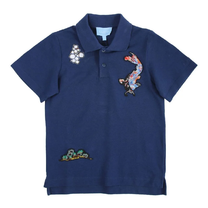 Boutique display Blue Patched Classic Polo
